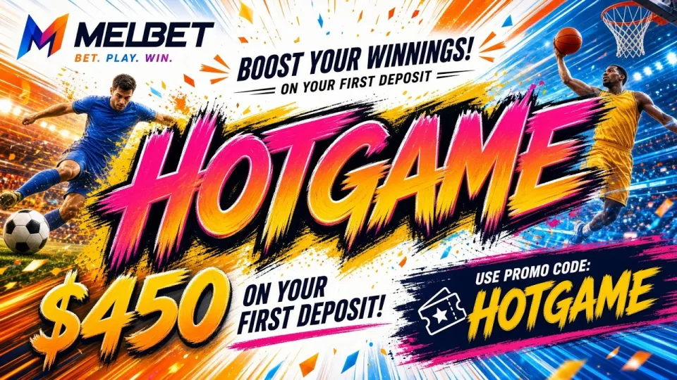 How to use the Melbet bonus code HOTGAME when you register